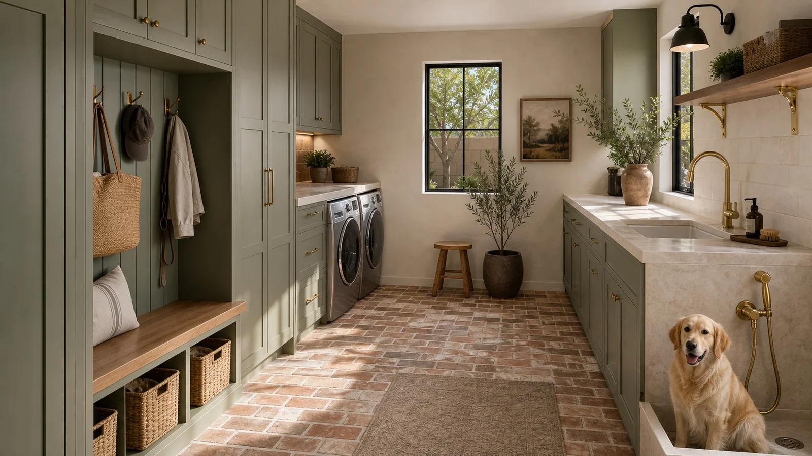 Luxury Laundry & Mudroom
