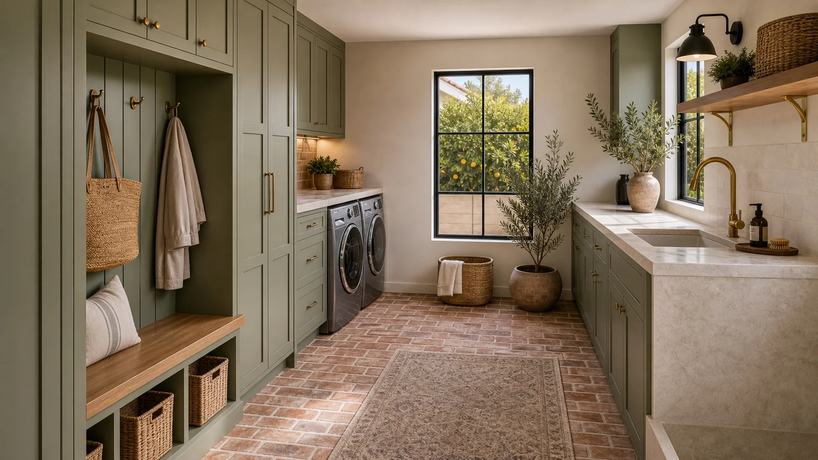 Mudroom & laundry