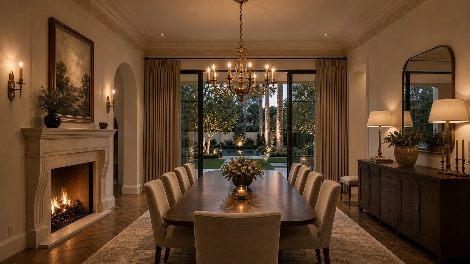 Formal dining room