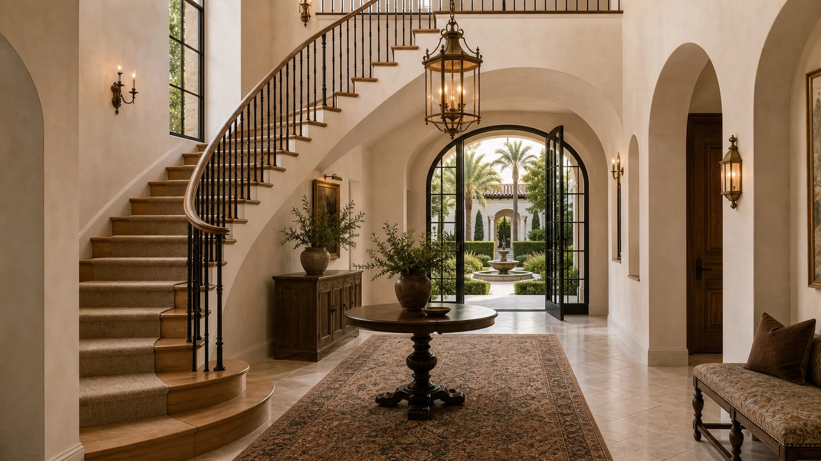 Staircase & entry