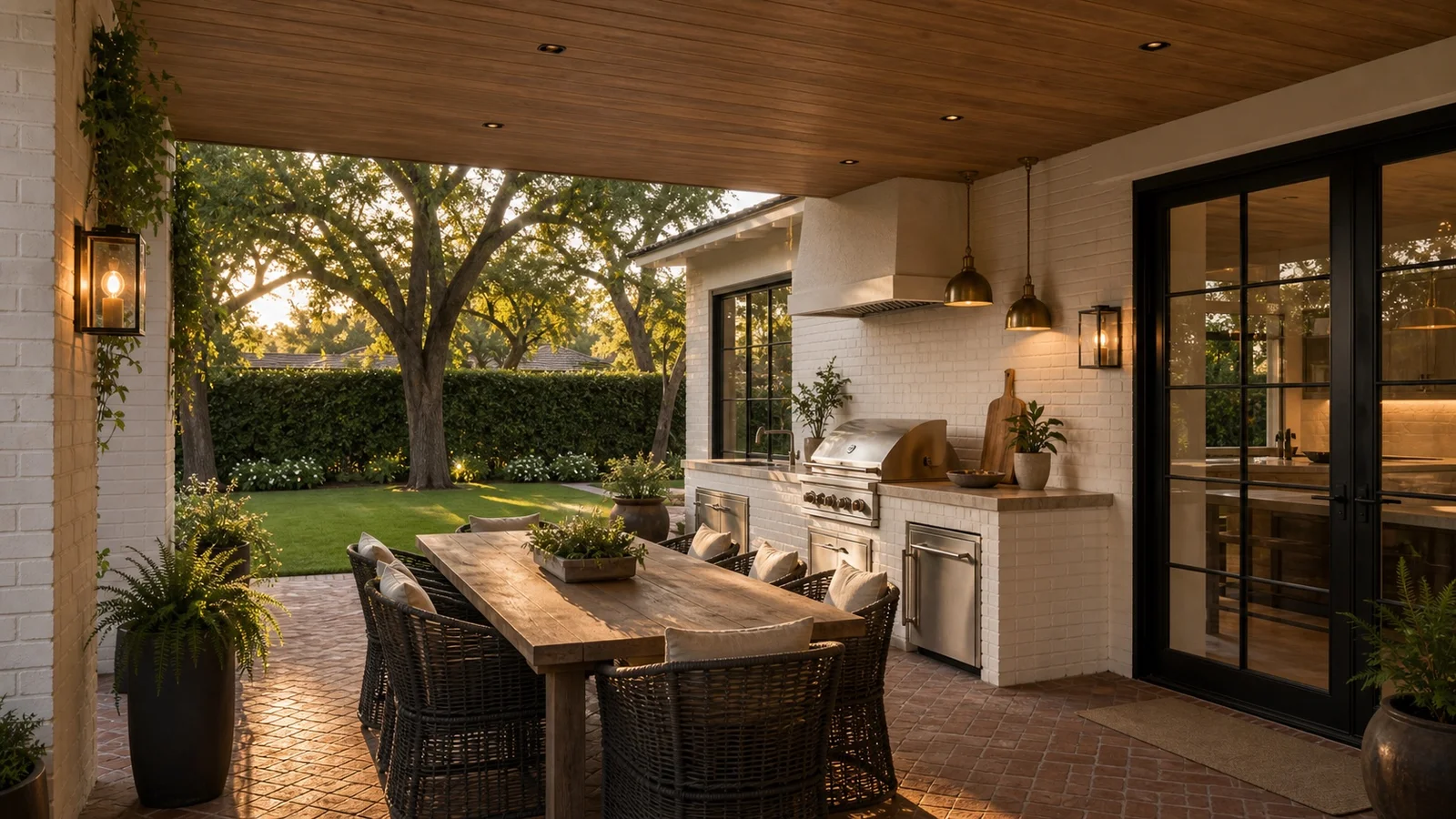 Outdoor kitchen