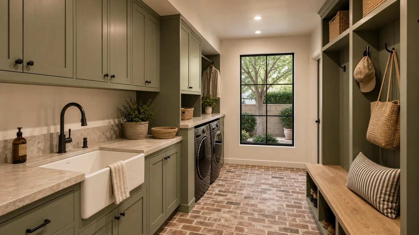 Mudroom & laundry