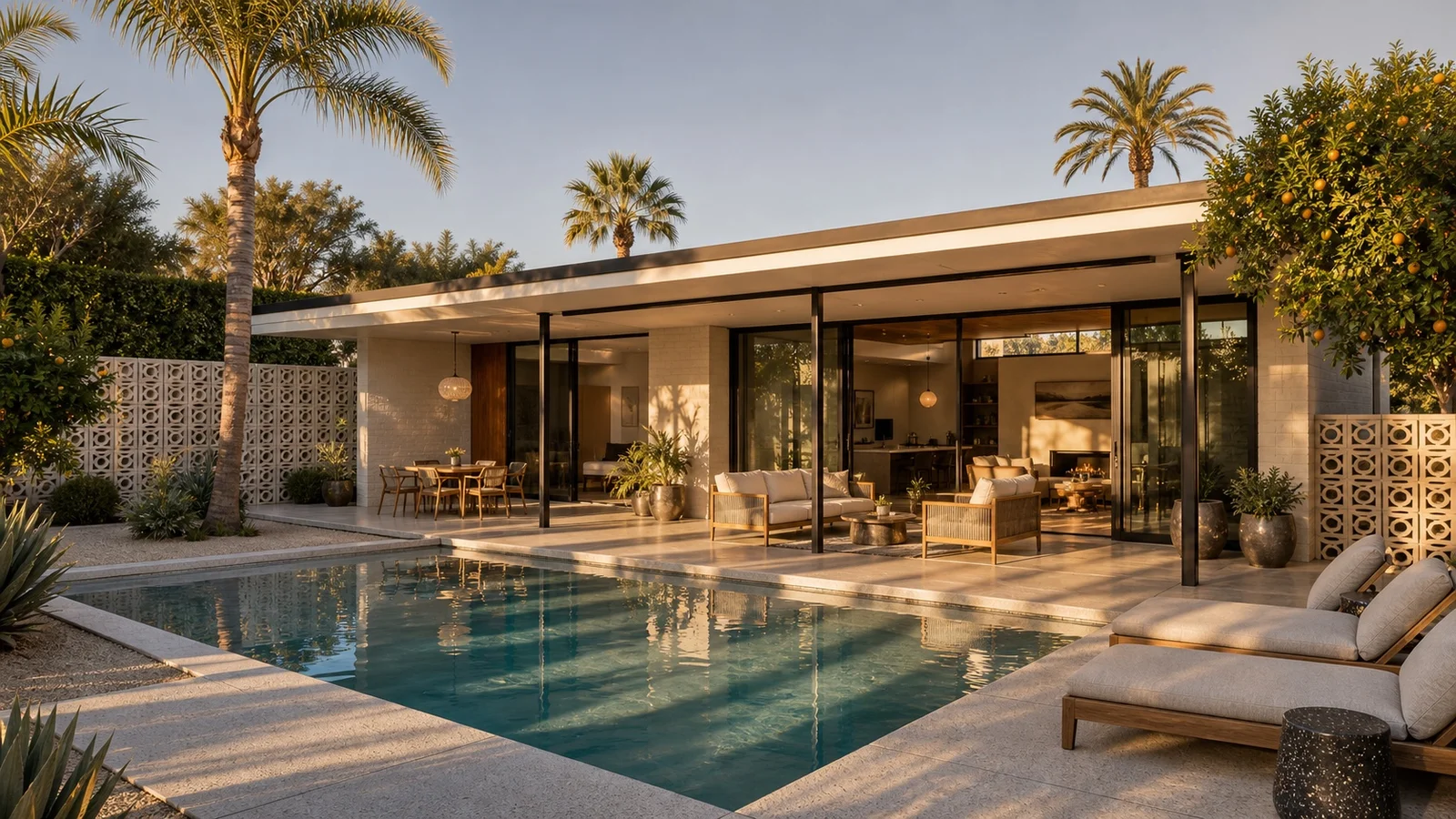 Pool & patio